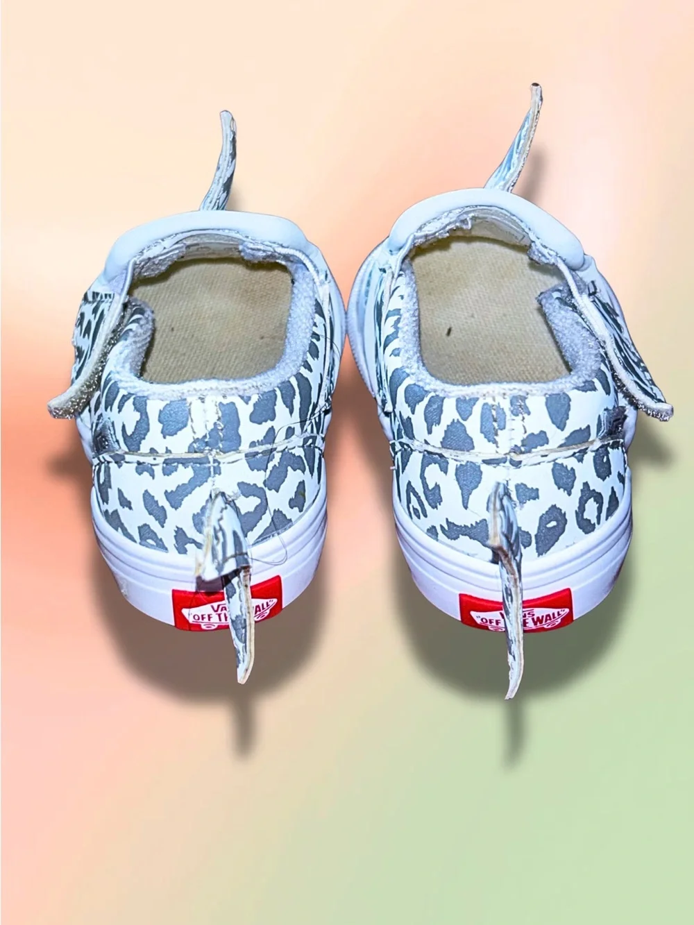 Vans Slip-On V Shark Toddler Boys Shoes Size 4